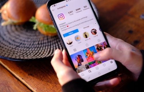 Instagram accounts for others/businesses/brands