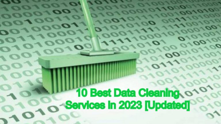 10 Best Data Cleaning Services in 2023 [Updated]