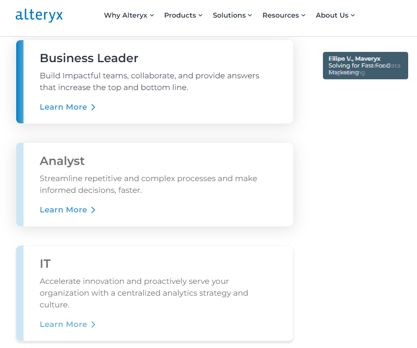 What is alteryx used for?